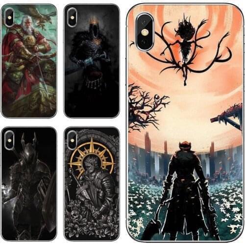 Silicone Phone Bag Case Dark-Soul-Lordran-Astora-Knight For Huawei Honor 6 6A 7 7X 7A 7C 8 8C 8X 9 9X 10 10i 20 Lite Play Pro