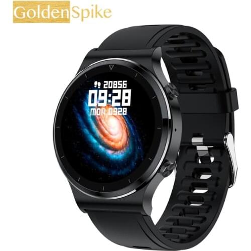 GOLDENSPIKE Stylish men smart watch Round Screen VS L13 DT95 smartwatch Heart rate monitor compatible For Android and IOS