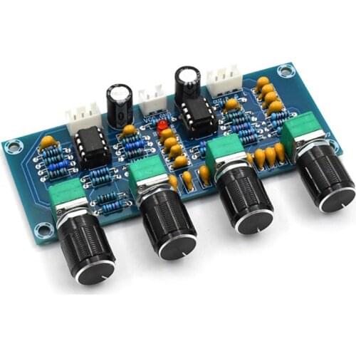 XH-A901 NE5532 Tone Board preamp Pre-amp With treble bass volume adjustment pre-amplifier Tone Controller For amplifier Board