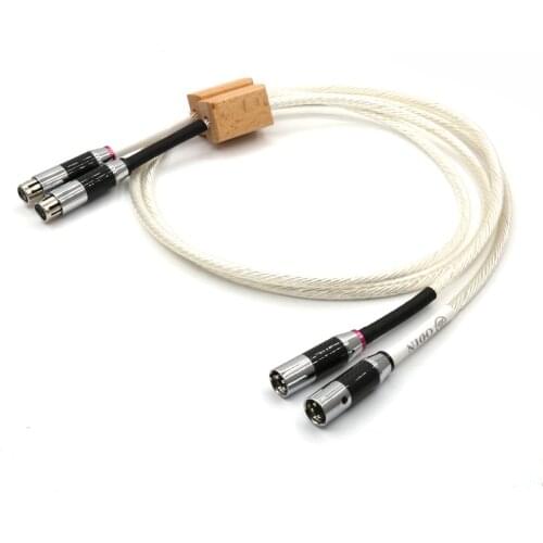 Yter ODIN Reference XLR balance audio cable with Carbon fiber XLR plug cable