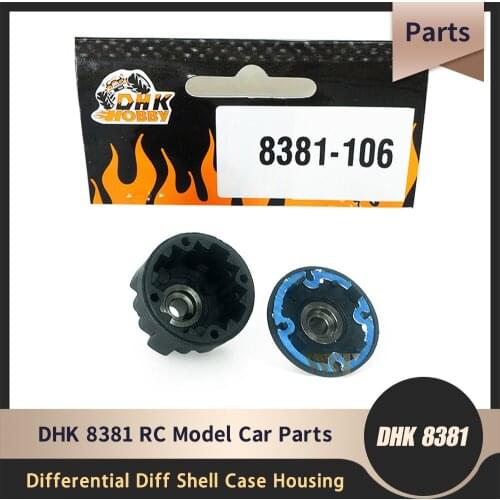 RC Car Parts 8381-106 DHK Hobby Differential Diff Shell Case Housing 8384 8383 8382 8135 Remote Control Cars Genuine Accessories