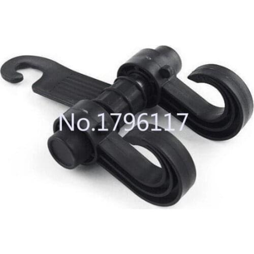 1Pcs Utility Convenient Double Vehicle Hangers Auto Car Seat Headrest Bag Hook auto hooks