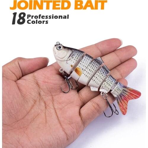 18 Styles Wobblers Fishing Lures 10cm 16.5g Multi Jointed Swimbait Hard Artificial Bait Fishing Lure Crankbait Tackle Sinking
