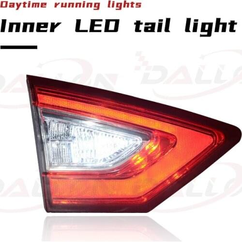2 Pcs Taillight Assembly For Ford Mondeo Fusion 2013 2014 2015 2016 LED Rear Light Running Light Brake Reverse Light