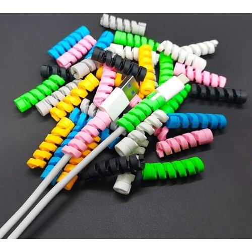 20pcs Wire Cable Winder Clip Charger Cable Protector For Phones Cable USB Cable management cable organizer For Mouse Earphone