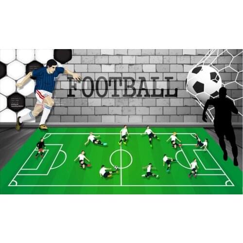 3d wall murals wallpaper for living room Giant Bar Football Themed Sports background home decor photo wallpaper for walls 3 d