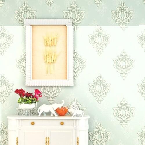 Beibehang Pressure 3D non - woven wallpaper luxury European - style living room wallpaper background wallpaper