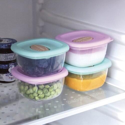 4Pcs/Set Baby Portable Milk Powder Container Food Storage Convenient Toddler Infant Feeding Tableware Dispenser Case NBB0360