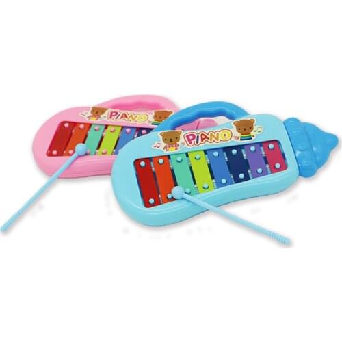 8-Note Baby Early Musical Instrument Hand Knock Piano Multicolor Xylophon Develop music Toy Learning Education For Children Gift