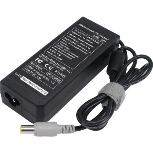 90W AC Adapter Laptop Charger for Lenovo Thinkpad T400 T410 T420 T420s T500 T520 T530 X201 X220 X230 X140e T61 R61e E430 E520