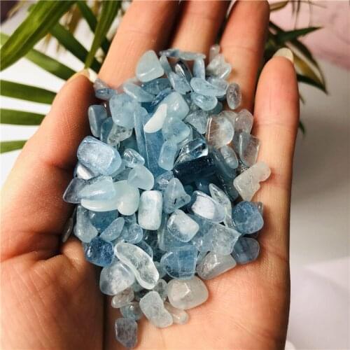 Natural sapphire gem crystal specimens healing crystals with natural stone and mineral aquarium decor
