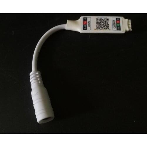 Mini RGB Bluetooth -compatible Controller 12V 24V Mini Music Bluetooth Controller Light Strip Controller For RGB LED Strip