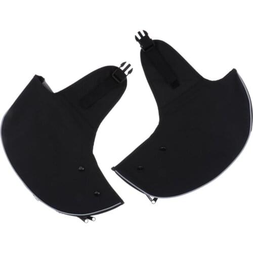 MagiDeal Nylon Lower Chaps Leg Warmer Bag For Harley Sportster XL 2004-2018