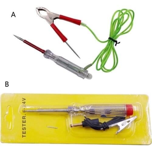Automotive Circuit Tester Light Pencil Power Probe Car Truck 6V 12V 24V Tool