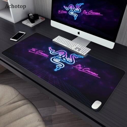 Razer XXL Gamer Mouse Pad Large Overlock Mouse Mat Rubber Speed PC Computer Gaming Mousepad Waterproof Desk Keyboard Mat Pads
