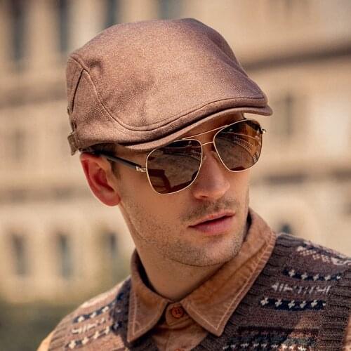 Wool Vintage Beret Hats Women Mens Cap British Style Winter Felt Hat French Black Peaky Blinders Newsboy Cap Ivy gorro MZ053