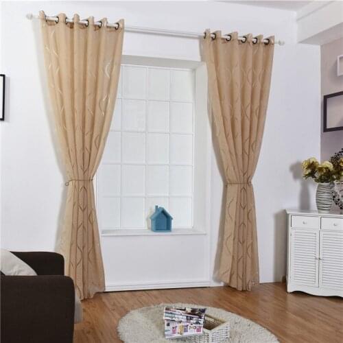 Modern Curtains Wave Bubble Cut Flower Screen Curtains For Living Room Tulle Window Drapes Sheer For Bedroom