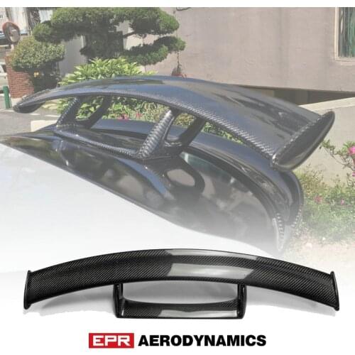 R55 R56 Carbon Fiber Roof Spoiler Type C Fibre Rear Wing Body Kit For Mini Cooper 06-13 R58 R59 Ver.2.11/2.12 Car Accessories