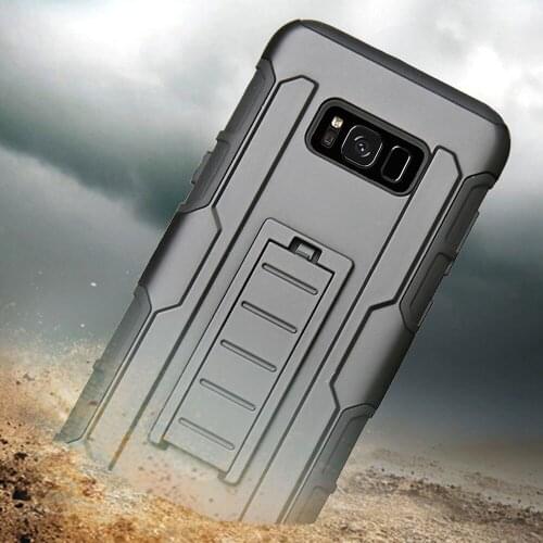 Heavy Duty Armor Case For Samsung Galaxy S8 Shockproof Anti-Scratch With Belt Clip Holster Cover For Samsung Galaxy S8 Plus S8