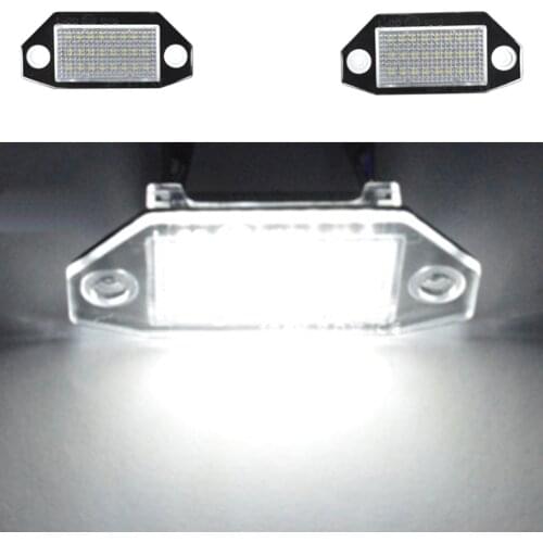 Car License plate Light White 18 SMD For Ford Mondeo MK3 MKIII 4/5D 2000-2007