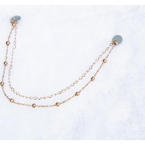 Tremolo Chain for Kalimba Piano Chain Sand Chain for Finger Piano Thumb Piano Sound Performance Improve Musical Chain Instrument