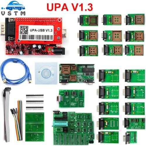 UPA USB V1.3 USB Serial Programmer UPA USB Adapter V1.3 For ECU Chip Tuning Eeprom&Microchip Full Adapters