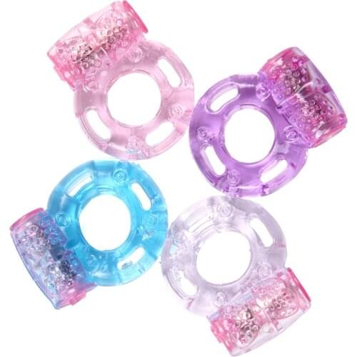 Vibrating Beauty & Health Sex Products Penis Rings, Chastity Cock Rings Sex Ring Silicone Cockrings, Sex Toys for Men ST34