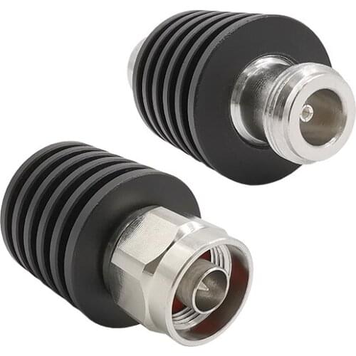 10W N Male to Female Connector RF Attenuator 1-30db DC to 3GHz 50 Ohm N Type Coaxial Fixed Attenuator
