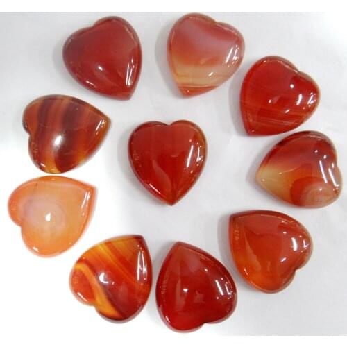 25 * 23Mm Natural Gem stone Quartz Crystal sodalite Unakite Heart Cabochon Pendant Diy Jewelry Making Necklace Accessories 1Pc