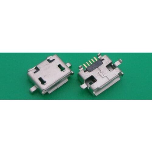 5pcs/lot Micro USB jack connector for Millet 1S Gionee S606 gn180/OPPO 3 Amoi n820 N82T29 R805 R801 mini USB charging socket