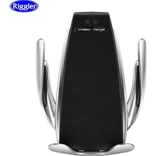 Smart Sensor S5 Car Mount Auto Clamp Wireless Charger for iphoneX XS XR Samsung Note9 S10 S9 Qi 10W Quick Charger