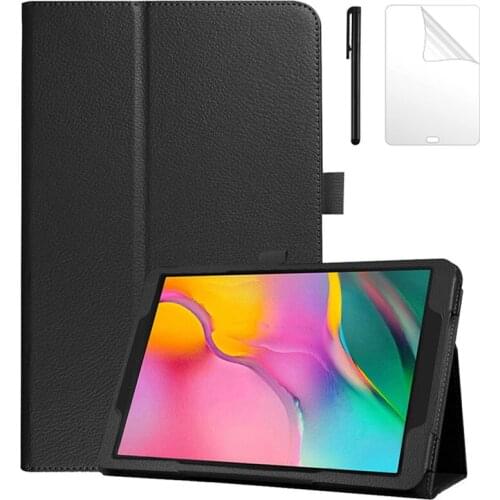 Litch Case For Huawei Matepad T10S 2020 PU Leather Folding Stand Cover For Huawei Matepad T10/T10S 10.1" Tablet Case +FilmGift