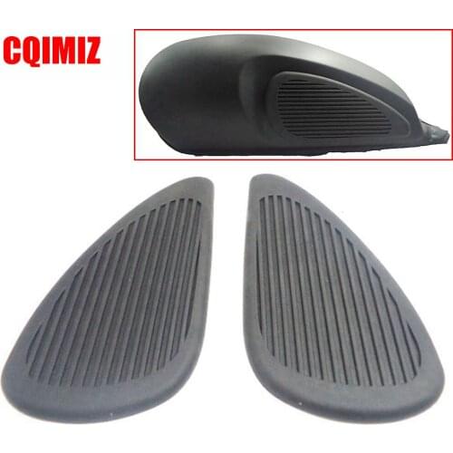 Black Motorcycle Sticker For Fuel Tank 3 M Outdoor Waterproof High Temperature Resistance Rubber Sticker Gas Tank Protector