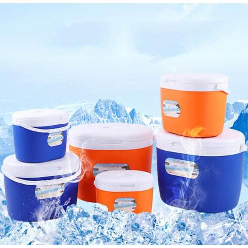 6L and 14L Circular incubator ice freezer cold storage household outdoor portable food preservation cooler box