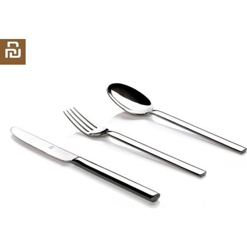 Youpin Kitchen Household Stainless steel silicone Shovel spoon Soup spoon High temperature resistance preservative Kitchenware