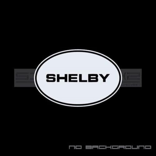 For 2Pcs/Pair Shelby Sticker logo emblem Ford Mustang F150 RS Pair Car Styling