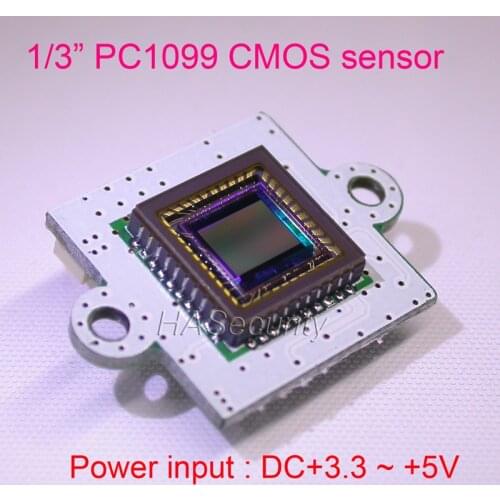 3.7mm LEN 1/3" CMOS image sensor Pixelplus PC1099 CCTV camera module PCB board for Drone RC Quadcopter Photography 25x18mm