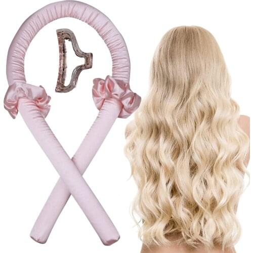 Heatless Curling Rod Headband Lazy Curler Set Soft Wave Rollers Not Damage Women Hair Curls Styling Tools