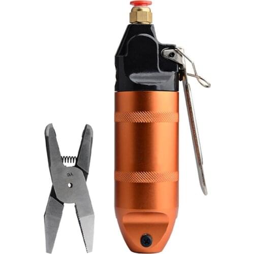 Pneumatic Pincer Air Pliers Y6 Flat Clamp Head Teeth Wind Vise Wire Crimper Crimping Tool