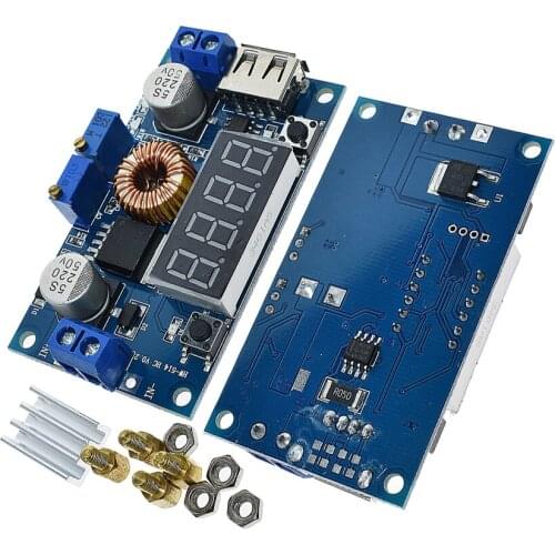 I2C IIC XL4015 E1 5A DC to DC CC CV Lithium Battery Step Down Charging Board Led Power Converter Lithium Charger Module