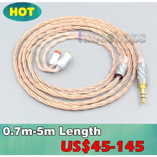 Silver Plated OCC Shielding Coaxial Earphone Cable For Sony IER-M7 IER-M9 IER-Z1R LN007189