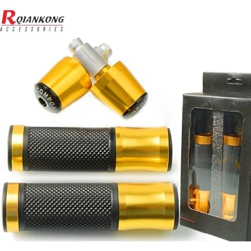 Universal Motorcycle Handlebar Handle Grip Hand Bar End For Yamaha Fz6 R1 R3 R6 R15 R25 YZF R1 MT07 MT-09 Tmax 500 530 XJ6 mt07