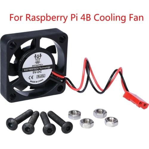 For Raspberry Pi 4 Cooling Fan Pi Fan CPU Fan Small Mini Fan 30x30x7mm Brushless Quiet Cooling Fan For Raspberry Pi 4 Model B