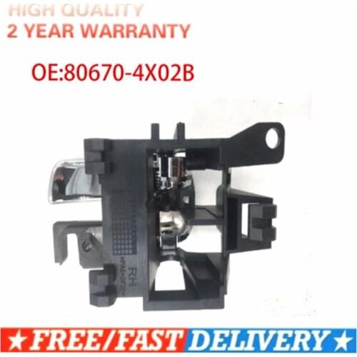 Inner Door Handle Front Right REAR Side 80670-4X02B 80670-4X00A 806704X02B 806704X00A for NISSAN NAVARA PATHFINDER