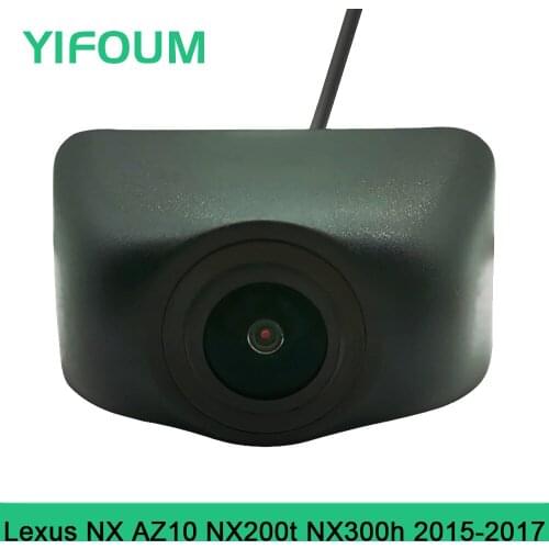 YIFOUM HD CCD Car Front View Parking Night Vision Positive Waterproof Logo Camera For Lexus NX AZ10 NX200t NX300h 2015 2016 2017