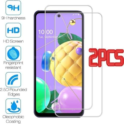 Tempered Glass For LG K52 Screen Protector 2pcs Protective Glass Film For LG K 52 K52 lgk52 52k LMK520EMW 6.6