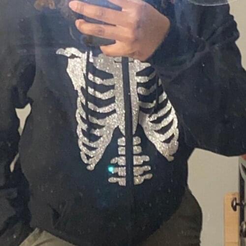 90s Womens Jackets Autumn Vintage E-girls Harajuku Y2k Grunge Clothes Gothic Oversized Hoodies Zipper Long Sleeve Female Coats