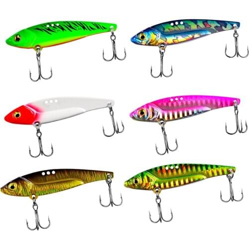 5g Slow Sinking Hard Lure Fishing Tackle 3D Eyes & 2Treble Hooks for Anglers