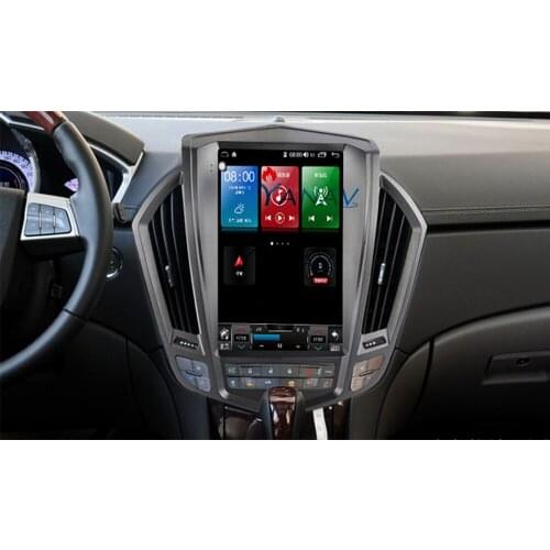 6+128G Car Radio For Cadillac SRX 2009 2010 2011 2012 Android10 Unit Tesla Screen Multimedia Player GPS Audio Stereo Head unit