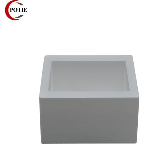 Big Size Rectangle Shape Ceramic Crucible Casting Melting Ingot Bar Gold Silver Copper